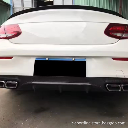 Carbon Fiber Trunk Spoiler for Mercedes-Benz C-Class C205/C180/C200/C250/C300/C400/C43/C63 AMG (2015-2020)